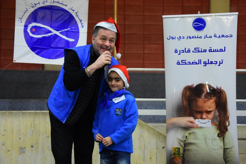 Saint Vincent de paul celebrating Christmas at Jesus & Mary school